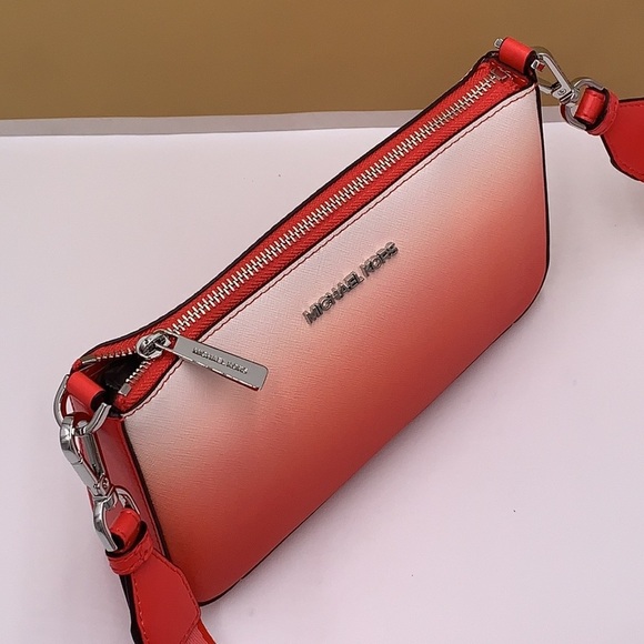 Michael Kors Jet Set Travel Tech Attached with Adjustable Coral Reef Crossbody - Picture 7 of 16